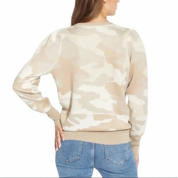 Philosophy Tan Camo Super Soft Sweater - Picture 2 of 11